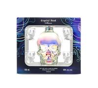 Crystal Head Vodka Gift Pack and 4 Skull Shot Glasses, 70 cl