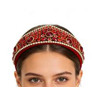 Crystal Headband for Women | Retro and Sparkling Festive Accessory | Female Bands | Party Stage Cosplay Christmas Winter Daily Makeup