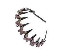 Crystal Headband for Women, Sparkly Rhinestone Hair Accessories | Elegant crystal design with sparkling rhinestone embellishments that catch the light beautifully.