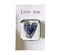 Crystal-Heart Decors Cute Little-Pocket Hug Keepsake-Ornament Birthday Valentines-Gift Decoration Home Supplies Keepsake-boxes With Lids For Girls Boys Memory Book For Human Ashes Mom Extra-large A