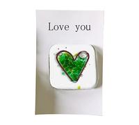 Crystal-Heart Decors Cute Little-Pocket Hug Keepsake-Ornament Birthday Valentines-Gift Decoration Home Supplies Keepsake-boxes With Lids For Girls Boys Memory Book For Human Ashes Mom Extra-large A
