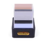 Crystal Holographic Desktop Smart Weather Station Digital Clock (Black)