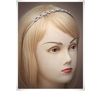 Crystal Innovation- 9859 Vintage plated crystal aliceband / tiara. This comes packed in a cream giftbox.