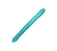 Crystal Jellies® 18" Double Dong - Teal