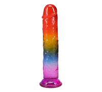 Crystal Jellies® - 8.5 Inch Dong - Rainbow