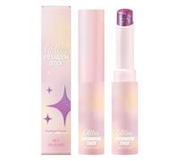 Crystal Jelly Eyeshadow Stick, Smooth Blendable Makeup for Face, Glaze Effect Eye Color Stick for Women, Ideal for Travel, Festivals, Daily Wear, Night Out