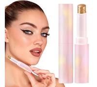 Crystal Jelly Glaze Stick, Glitter Eyeliner Stick, Smooth Application Brightener, 2.44 x 0.59 Inch Multi Use Makeup Magic, Shimmer Eye Shadow Pencil for Women, Wife, Daughter
