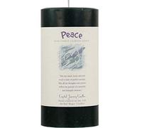 Crystal Journey Candles Reiki Herbal Pillar Candle Peace