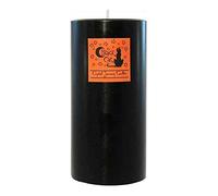 Crystal Journey Herbal Black Cat Pillar Candle 3" x 6"