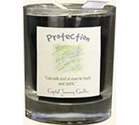 Crystal Journey Herbal Magic Glass Filled Votive Candle - Protection