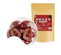 Crystal Jujubes With Donkey-hide Gelatin, Individually Wrapped 100g, Ready-to-Eat Dried Fruit(300g)