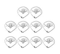Crystal Keycaps 1U Backlits With Transparents Layer MX Compatible For Mechanical Keyboards Full 10 Set MOA Profile