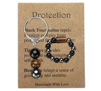 Crystal Keyring, New Beginnings Gifts for Women, Moonstone Crystal Keyring and Ring, New Beginnings Gift with Card for Family, Friends, Colleague