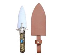 Crystal Knife Arrow Head Opal Crystal Knife Arrowhead ，Natural Stone Figurine，for Gemstone Decor (White)
