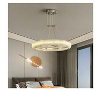 Crystal Led Ceiling Chandelier Pendant Lamp for Home Hall Living Room Bedroom Decor Luxury Hanging Lights Fixture,Crystal Lighting,Hanging Light(Warm White,Dia60cm)
