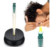 Crystal LED Contact Lens Insertion Stand & Display Base - Hands-Free Lens Applicator for Scleral, RGP & Hard Lenses - Vented Tool for Comfort & Precision (Batteries Not Included)