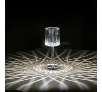 Crystal Light, Led Lamp Color Changing Night Light Crystal Touch Lamp with Touch Control for Living Room Side Table (USB charging withe remote-control unit)