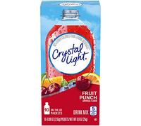 Crystal Light On The Go Fruit Punch Drink Mix, 10-Count Boxes (Pack of 10) - USA