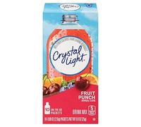 Crystal Light On The Go Fruit Punch Drink Mix, 10-Count Packets (Pack Of 6)