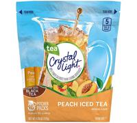 Crystal Light Peach Iced Tea Drink Mix Concentrate - Makes 32 Quarts, 129g | 43000048634