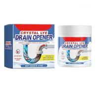 Crystal Lye Drain Opener, Glug Drain Opener, Powerful Pipe Dredging Agent, Sink & Drain Cleaner Powder, All-Purpose Drain Cleaner for Kitchen Toilet (1pcs)