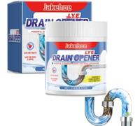 Crystal Lye Drain Opener, Powerful Pipe Dredging Agent, 260g Drain Unblocker, All-Purpose Drain Cleaner for Kitchen Toilet, For Unclog Drains, Bathroom Sinks, Kitchen Sinks, Shower Pipes (1Pcs)