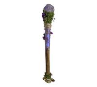 Crystal Magic Wands for Witches - Home Decor Altar Decoration - Crystal Cosplay | for Spiritual Seekers, Pagans, Meditating, Meditation, Divination, Living Room, Bedroom, Bedside Table