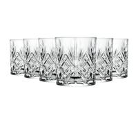 Melodia Shot Glasses - 80ml - Pack of 6 RCR Crystal Clear One Size