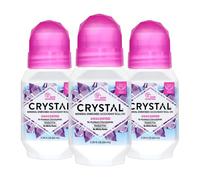 Crystal Mineral Deodorant Roll-On, Unscented, 2.25 fl oz (Pack of 3)