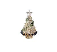 Crystal Mini-Landscapes Christmas Tree Decoration - Glass Tabletop Statue