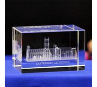 Crystal Model Statue 3D Engraving Figurines Famous Building Sculpture Souvenir Collection Arts Crafts Home Decor Ornament, Burj al Arab Art collection
