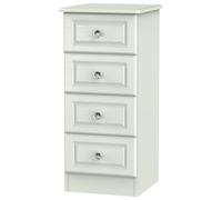 Crystal Narrow Chest - 4 Drawer - Cashmere