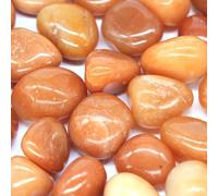 crystal Natural Orange Aventurine Irregular Tumbled Stone Crystal Quartz Aquarium Mineral Home (Size : 200g)