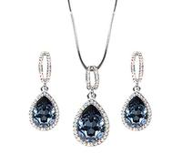 Crystal Necklace Women'S Set Japan And South Korea Short Clavicle Chain Pendant Gift