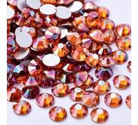 Crystal Non Hotfix Rhinestones Strass Nails Diamond Crystals for Vestidos Nail Charms Art Dress(Sunset Glory,SS10-1440pcs)