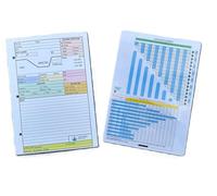 Crystal Ocean Dive Log Sheets (100 logs / 50 sheets) & Imperial (feet) No Decompression Waterproof Dive Tables based on US Navy Diving Manual 1984.
