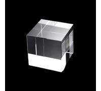 Crystal Optical Cubes 50/60/70/80mm, K9 Square Right Angle Lens, Optical Hexagonal Prism for Photography(70X70X70mm)