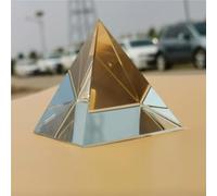 Crystal Optical Glass，Color Prism Energy Generator - 80mm K9 Glass for Teaching, Experiments, Home Decor, and Gifts