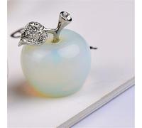 Crystal Ornaments 1pc Natural Crystal Colourful Ore Mineral Lucky Crafts Reiki Home Decoration Fashion DIY Gifts Beautiful Crystal(White)