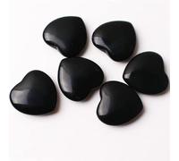 Crystal Ornaments 1pc Natural Heart Shape Rose Quartz Crystal Stone Crafts Home Decor Gifts Labradorite Stone Heart Crystals Crafts Beautiful Crystal(30x30mm-02,3pcs)
