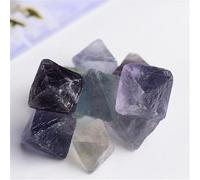 Crystal Ornaments 20g-50g Natural Crystal Fluorite Octahedral Stone Rock Specimens Reiki Energy GemstoneThe Aquarium Home Decoration Beautiful Crystal