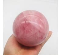 Crystal Ornaments 7-8cm Natural Crystal Powder Quartz Crystal Ball Home Decoration Natural Stone Cutting and polishing Beautiful Crystal