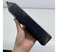 Crystal Ornaments Natural Graphite Crystal Quartz Hexagonal Obelisk Extra Large Hand Polished Office Home Decoration Beautiful Crystal(900-1000g)