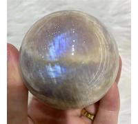 Crystal Ornaments Natural Moonstone, Rainbow, Crystal, Quartz Ball, Energy, Room Decoration, Home Decoration, Stone Gift Beautiful Crystal(500-550g)