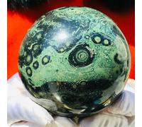 Crystal Ornaments Natural Peacock Eye Stone Ball Energy Crystal Home Decoration Gift Reiki Beautiful Crystal(50-60mm)