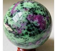Crystal Ornaments Natural red Green Treasure Hand-Polished Ball Beautiful Crystal