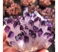 Crystal Ornaments Sky Crystal Cluster, Processed from Amethyst Beautiful Crystal