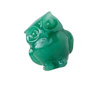 Crystal Owl Figurines, Desktop, Aventurine