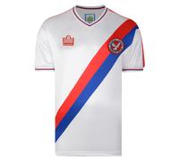 Crystal Palace 1978 Admiral Retro Football Shirt White Small Polyester