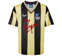 Crystal Palace 1990 Third FA Cup Final Bukta Shirt Black/Gold Small Polyester